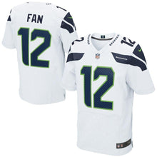 Load image into Gallery viewer, 12s Seattle Seahawks Nike Elite Jersey - White