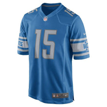 Load image into Gallery viewer, Golden Tate Detroit Lions Nike 2017 Game Jersey - Blue