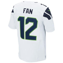 Load image into Gallery viewer, 12s Seattle Seahawks Nike Elite Jersey - White