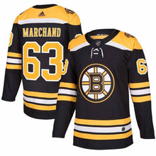 Load image into Gallery viewer, Brad Marchand Boston Bruins adidas Player Jersey - Black