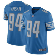 Load image into Gallery viewer, Ezekiel Ansah Detroit Lions Nike 2017 Vapor Untouchable Limited Player Jersey - Blue