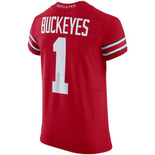 Load image into Gallery viewer, Ohio State Buckeyes Nike Elite Authentic On-Field Football Jersey - Scarlet