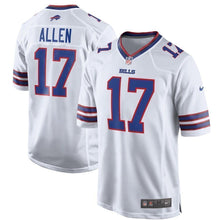 Load image into Gallery viewer, Josh Allen Buffalo Bills Nike Game Jersey - White