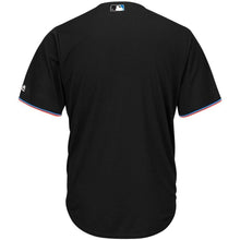 Load image into Gallery viewer, Miami Marlins Majestic  Alternate Cool Base Team Jersey - Black