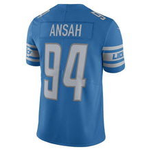 Load image into Gallery viewer, Ezekiel Ansah Detroit Lions Nike 2017 Vapor Untouchable Limited Player Jersey - Blue