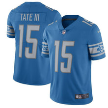 Load image into Gallery viewer, Golden Tate Detroit Lions Nike 2017 Vapor Untouchable Limited Player Jersey - Blue