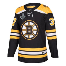 Load image into Gallery viewer, Patrice Bergeron Boston Bruins adidas 2019 Stanley Cup Final Bound Home Player Jersey - Black