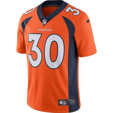 Load image into Gallery viewer, Phillip Lindsay Denver Broncos Nike Vapor Limited Jersey - Orange