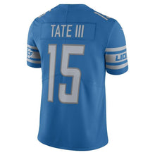 Load image into Gallery viewer, Golden Tate Detroit Lions Nike 2017 Vapor Untouchable Limited Player Jersey - Blue