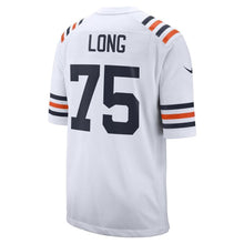 Load image into Gallery viewer, Kyle Long Chicago Bears Nike 2019 Alternate Classic Game Jersey - White