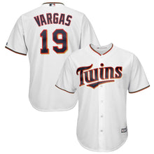 Load image into Gallery viewer, Kenny Vargas Minnesota Twins Majestic Cool Base Player Jersey - White